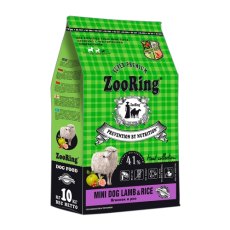 ZooRing Mini Dog Lamb&Rice / Сухой корм Зооринг для взрослых собак мини пород с чувствительным пищеварением Ягненок и Рис