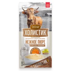 Деревенские лакомства Холистик Премьер / Пюре для кошек из Говядины с икрой летучей рыбы