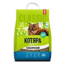 Котяра / Наполнитель для кошачьего туалета Классический комкующийся