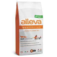 Alleva Equilibrium Adult All Breeds All Day Maintenance Chicken&Ocean Fish / Сухой корм Аллева для взрослых собак Всех пород Курица Океаническая рыба
