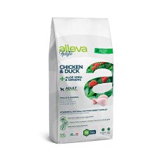Alleva Holistic Adult Medium Chicken Duck & Aloe vera Ginseng / Сухой корм Аллева для собак Средних пород Курица Утка Алоэ вера Женьшень