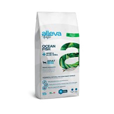 Alleva Holistic Adult Medium Maxi Ocean Fish & Hemp Aloe vera / Сухой корм Аллева для собак Средних и Крупных пород Океаническая рыба Алоэ вера Конопля