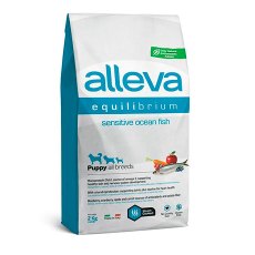 Alleva Equilibrium Puppy All Breeds Sensitive Ocean Fish / Сухой корм Аллева для Щенков Всех пород Океаническая рыба