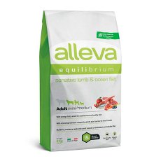 Alleva Equilibrium Adult Mini Medium Sensitive Lamb&Ocean Fish / Сухой корм Аллева для собак Мелких и Средних пород Ягненок Океаническая рыба
