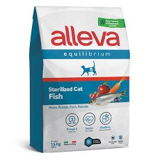 Alleva Equilibrium Sterilized Fish / Сухой корм Аллева для Стерилизованных кошек Рыба
