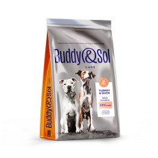 Buddy Sol Care Adult ML Sensitive Turkey & Duck / Сухой корм Бадди Сол Кэа для взрослых собак Средних и Крупных пород с Чувствительным пищеварением Индейка утка