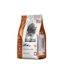 Doctrine Adult Dogs Turkey & Rice / Корм Доктрин для взрослых собак всех пород, с индейкой и рисом