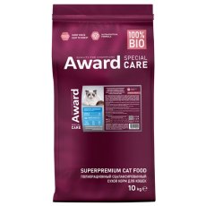 Award Special Care Sensitive Skin&Coat / Сухой корм Авард для взрослых кошек для здоровой кожи и шерсти с Белой рыбой