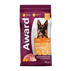 Award Large Adult / Сухой корм Авард для взрослых собак Крупных пород Курица индейка тыква шиповник