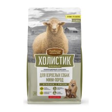 Деревенские лакомства Холистик Премьер / Сухой корм для взрослых собак Мини-пород Ягненок с рисом