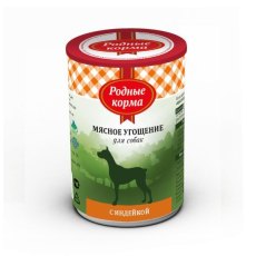 Родные Корма / Консервы Мясное угощение для собак с Индейкой (цена за упаковку)