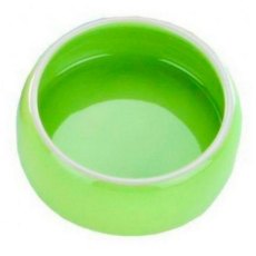 Nobby / Миска Ноби Керамическая с выпуклыми стенками Зеленая