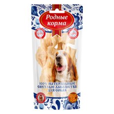 Родные Корма Светлые / Лакомство для собак Хрустики телячьи