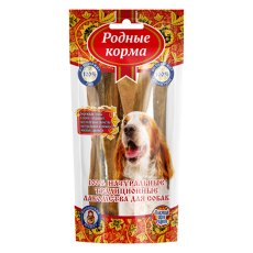 Родные Корма Традиционные / Лакомство для собак Рубец говяжий