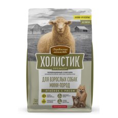 Деревенские лакомства Холистик Премьер / Сухой корм для взрослых собак Мини-пород Ягненок с рисом