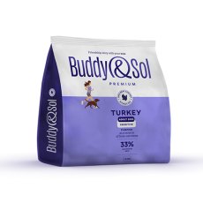 Buddy Sol Premium Adult ML Sensitive Turkey / Сухой корм Бадди Сол Премиум для взрослых собак Средних и Крупных пород с Чувствительным пищеварением Индейка