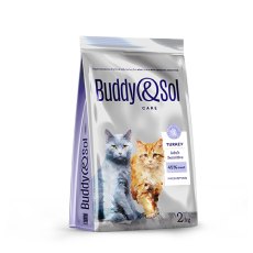 Buddy Sol Care Adult Sensitive Turkey / Сухой корм Бадди Сол Кэа для кошек с Чувствительным пищеварением Индейка