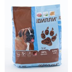 Дилли / Сухой корм для Щенков с Курицей и индейкой