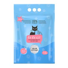 СиСиКэт / Наполнитель для кошачьего туалета Ультра Впитывающий Силикагелевый