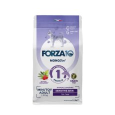 Forza10 MonoDiet Sensitive Skin / Диетический сухой корм Форза для взрослых собак мелких пород c Чувствительной кожей с Рыбой