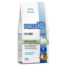 Forza10 Diet Mini Cervo con Patate / Сухой Монобелковый корм Форза для собак Мелких пород Оленина картофель