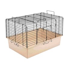 Homepet / Клетка Хоумпет для кроликов хорьков и морских свинок 58х40х32,5см Шаг прута 20 мм