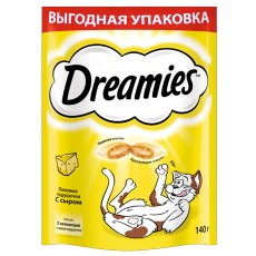 Dreamies / Лакомство Дримис для кошек Подушечки с Сыром