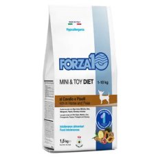 Forza10 Diet Mini Cavallo con Piselli / Сухой Монобелковый корм Форза для собак Мелких пород Конина горох