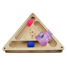 Glory Life / Игровой комплекс Глори Лайф для кошек Треугольник с шариками