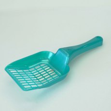 Homecat / Совок Хоумкэт для туалета бирюзовый перламутр