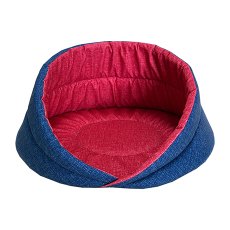 Homepet Релакс №1 / Лежак Хоумпет для домашних животных 45 см х 45 см х 27 см Микровелюр