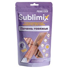 Prime Ever Sublimix / Лакомство Прайм Эвер для собак Печень говяжья