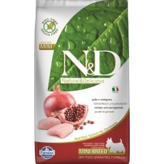 Farmina N&D Prime Line Adult Mini Chicken & Pomegranate Grain free / Сухой Беззерновой корм Фармина для взрослых собак Мелких пород Курица с Гранатом
