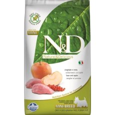 Farmina N&D Prime Line Adult Mini Boar & Apple Grain free / Сухой Беззерновой корм Фармина для взрослых собак Мелких пород Кабан с Яблоком