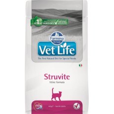 Farmina Vet Life Struvite / Лечебный корм Фармина для кошек при МКБ (струвиты)