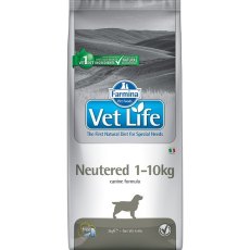 Farmina Vet Life Neutered 1-10kg / Лечебный корм Фармина для кастрированных или стерилизованных собак массой до 10 кг, профилактика МКБ