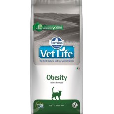 Farmina Vet Life Obesity / Лечебный корм Фармина для кошек при Ожирении, подходит для питания Стерилизованных животных