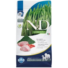 Farmina N&D Spirulina Lamb & Wolfberry Adult Medium & Maxi / Сухой корм Фармина для собак Средних и Крупных пород Ягненок и ягоды годжи