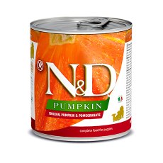 Farmina N&D Puppy Chicken Pumpkin & Pomegranate / Консервы Фармина для Щенков Курица с Тыквой и Гранатом (цена за упаковку)