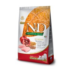 Farmina N&D Ancestral Grain Puppy Starter Chicken & Pomegranate / Сухой Низкозерновой корм Фармина для Новорожденных Щенков с момента отъема от матери Курица и Гранат