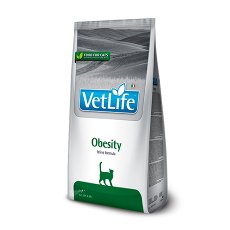Farmina Vet Life Obesity / Лечебный корм Фармина для кошек при Ожирении, подходит для питания Стерилизованных животных
