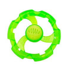 Homepet TPR / Игрушка Хоумпет для собак Диск с пищалкой и отверстиями для лакомств