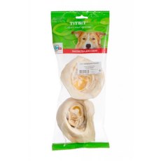 Titbit Dental+ Лакомый кусочек / Лакомство Титбит для собак Ухо Говяжье внутреннее