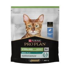 PRO PLAN STERILISED / Сухой корм ПРО ПЛАН для взрослых кошек для поддержания здоровья почек после стерилизации с кроликом