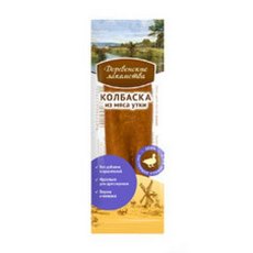 Деревенские лакомства / Мини колбаски из мяса Утки для собак (цена за упаковку)