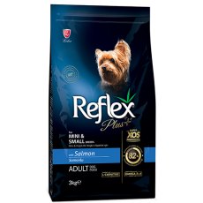 Reflex Plus Mini Small Breed Adult Salmon / Сухой корм Рефлекс Плюс для взрослых собак Мелких пород с Лососем