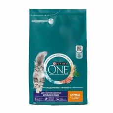 PURINA ONE STERILISED / Сухой корм Пурина УАН для взрослых стерилизованных кошек с курицей