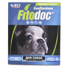 Fitodoc / БиоОшейник Фитодок для собак Мелких пород Репеллентный от блох до 3 месяцев и клещей до 5 недель на основе эфирных масел