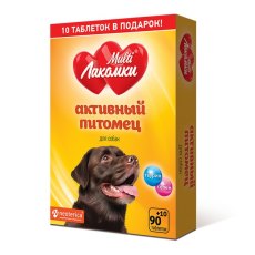 Multi Лакомки / Витаминное лакомство Мульти Лакомки для собак Активный питомец
