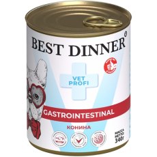 Best Dinner Exclusive Vet Profi Gastro Intestinal / Консервы Бест Диннер для собак Конина (цена за упаковку)